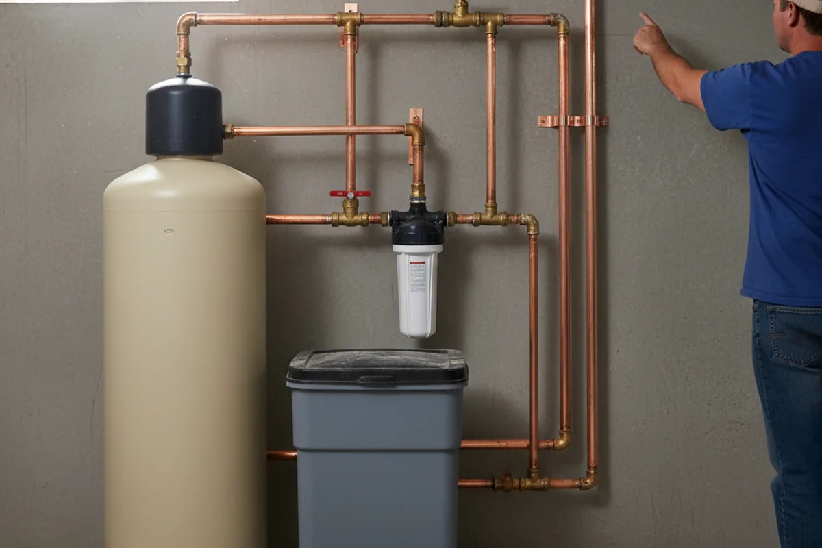 Whole-house water treatment system installed in Somerville